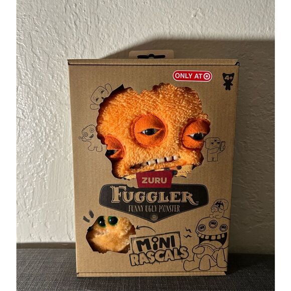 Fuggler Double Trouble Mini Rascals Annoyed Alien Funny Ugly Monsters Plush Zuru - Picture 1 of 3